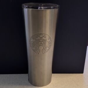 Starbucks Metallic Gray Tumbler